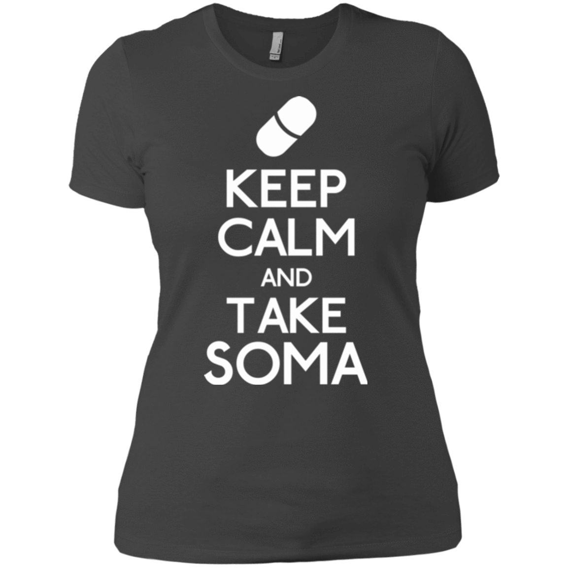 T-Shirts Heavy Metal / X-Small Keep Calm Soma Women's Premium T-Shirt