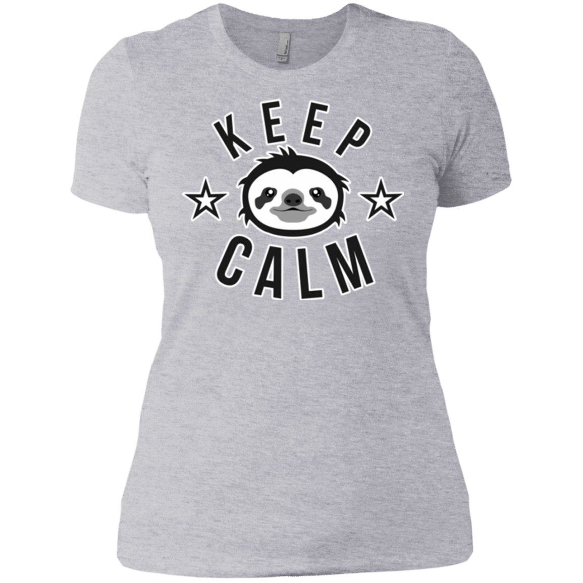 T-Shirts Heather Grey / X-Small Keep Calm Women's Premium T-Shirt