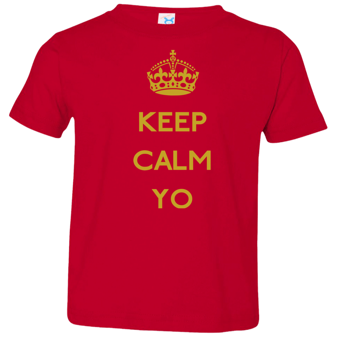 T-Shirts Red / 2T Keep Calm Yo Toddler Premium T-Shirt