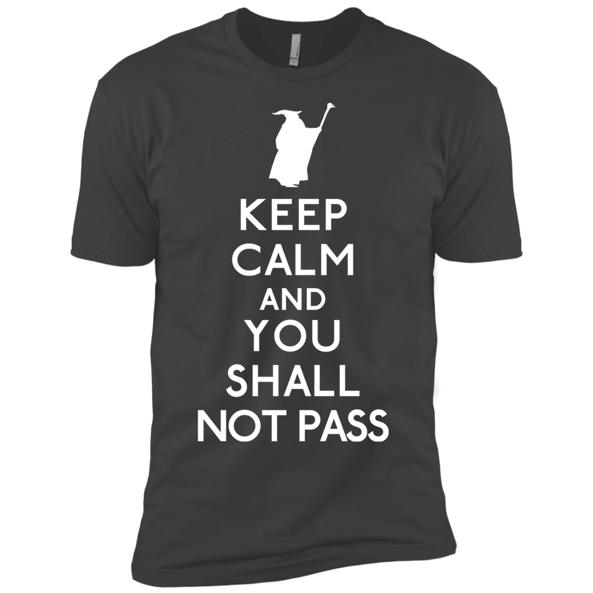 T-Shirts Heavy Metal / YXS Keep Calm You Shall Not Pass Boys Premium T-Shirt