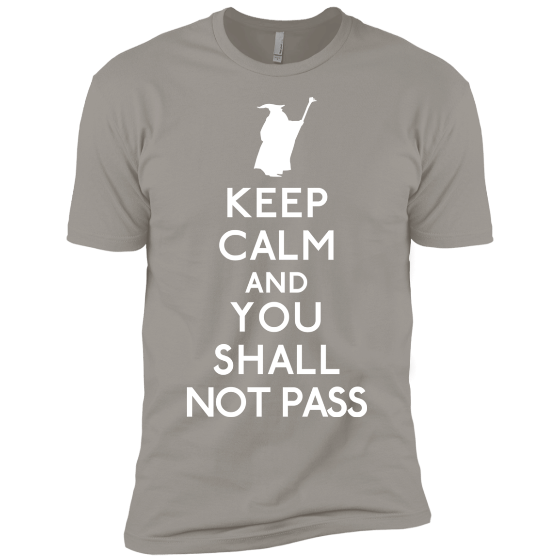 T-Shirts Light Grey / YXS Keep Calm You Shall Not Pass Boys Premium T-Shirt