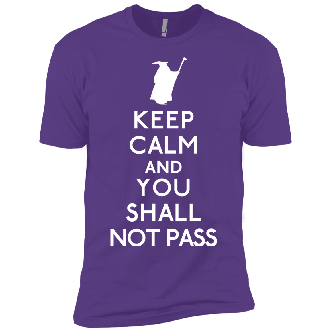T-Shirts Purple Rush / YXS Keep Calm You Shall Not Pass Boys Premium T-Shirt