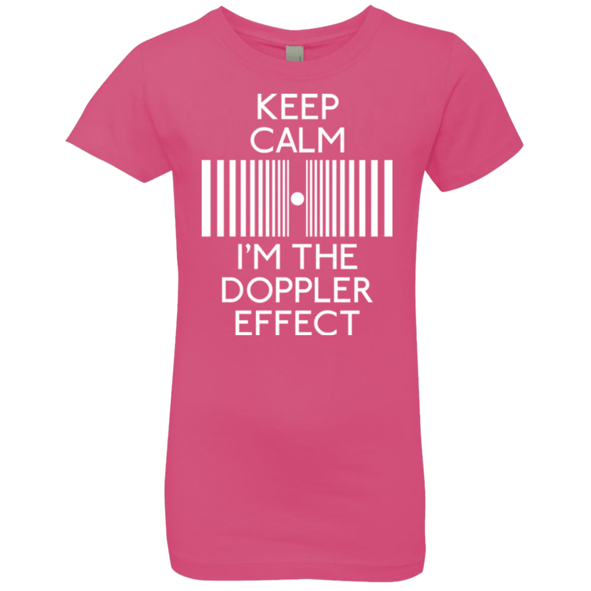 T-Shirts Hot Pink / YXS Keep doppler Girls Premium T-Shirt