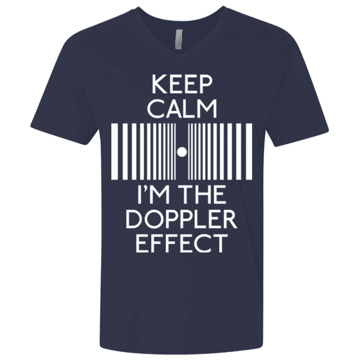 T-Shirts Midnight Navy / X-Small Keep doppler Men's Premium V-Neck