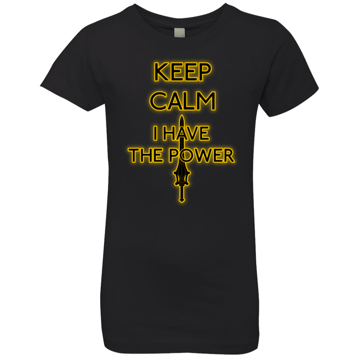 T-Shirts Black / YXS Keep have the Power Girls Premium T-Shirt
