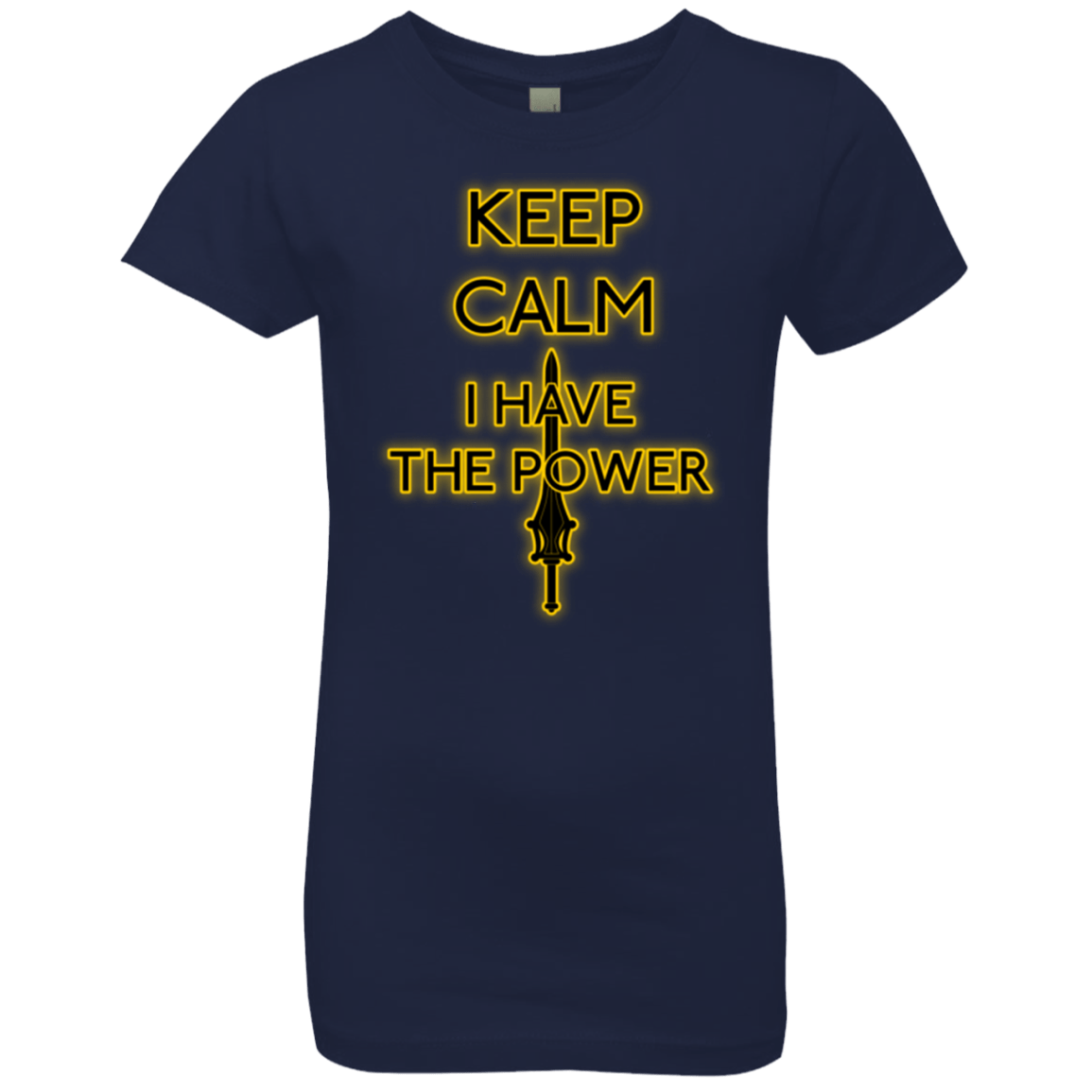 T-Shirts Midnight Navy / YXS Keep have the Power Girls Premium T-Shirt