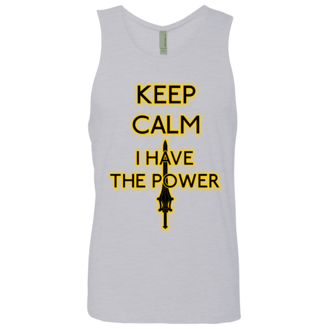 T-Shirts Heather Grey / Small Keep have the Power Men's Premium Tank Top
