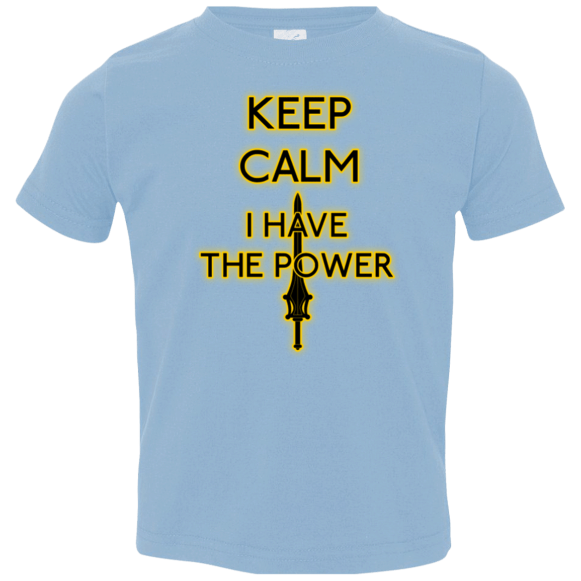 T-Shirts Light Blue / 2T Keep have the Power Toddler Premium T-Shirt