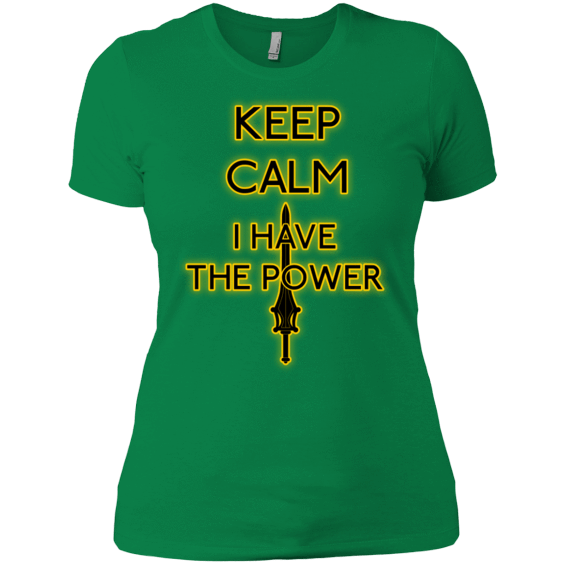 T-Shirts Kelly Green / X-Small Keep have the Power Women's Premium T-Shirt