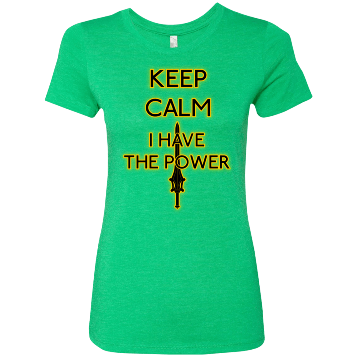 T-Shirts Envy / Small Keep have the Power Women's Triblend T-Shirt