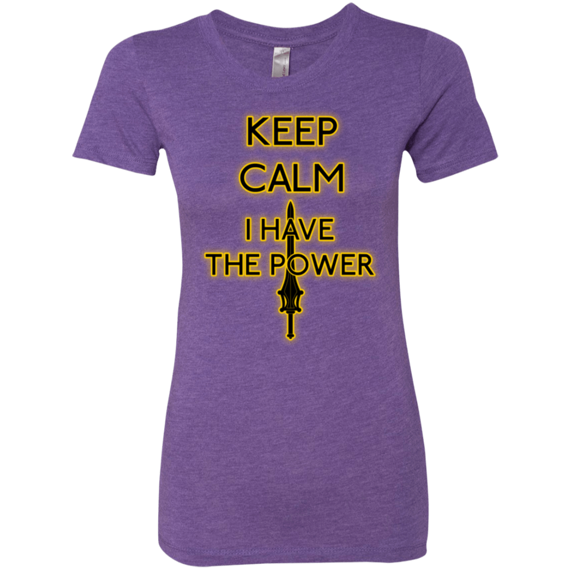 T-Shirts Purple Rush / Small Keep have the Power Women's Triblend T-Shirt