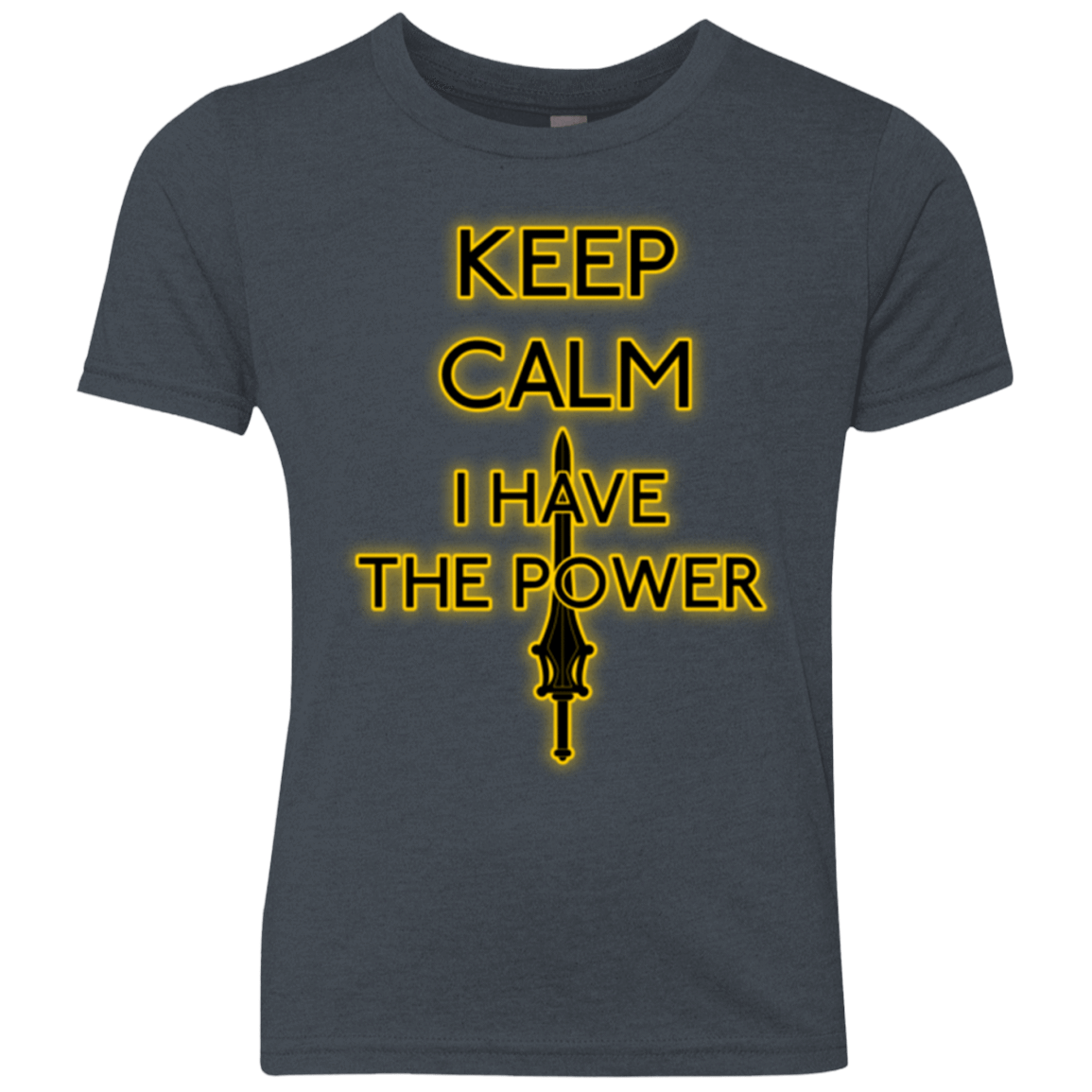 T-Shirts Vintage Navy / YXS Keep have the Power Youth Triblend T-Shirt