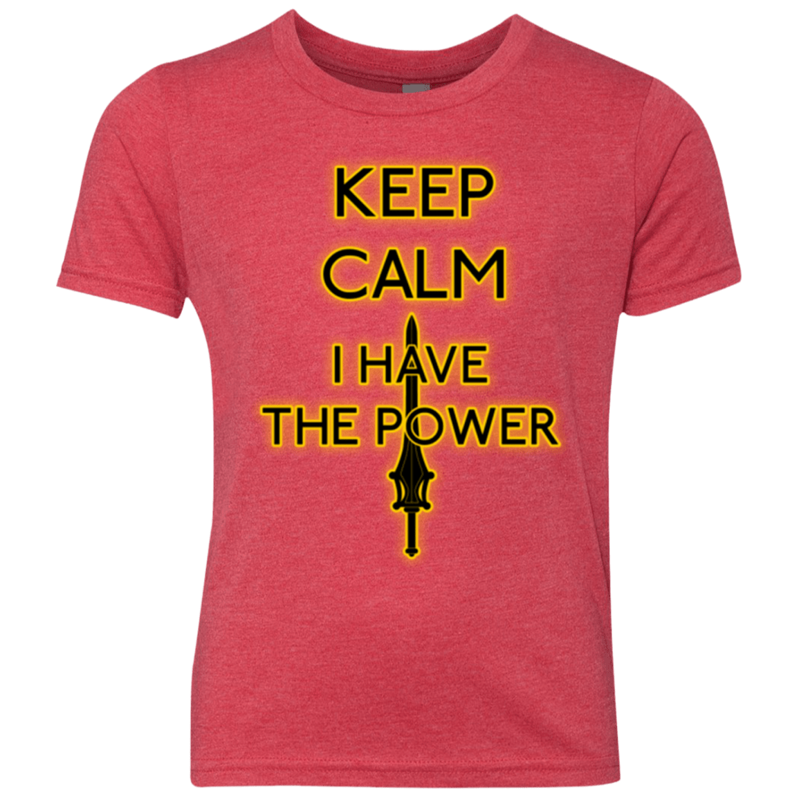 T-Shirts Vintage Red / YXS Keep have the Power Youth Triblend T-Shirt
