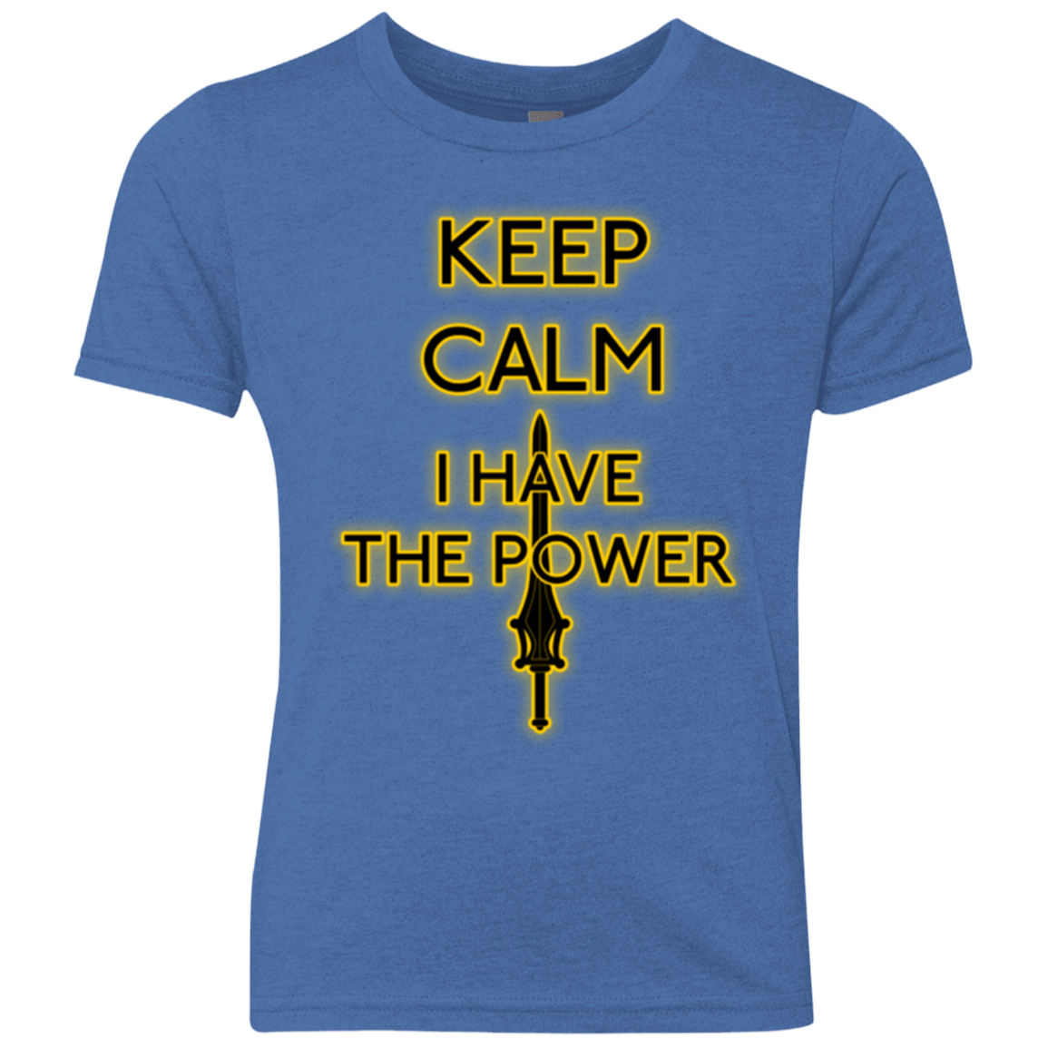 T-Shirts Vintage Royal / YXS Keep have the Power Youth Triblend T-Shirt