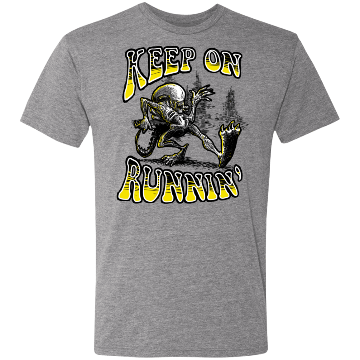 T-Shirts Premium Heather / S Keep on Runnin Men's Triblend T-Shirt