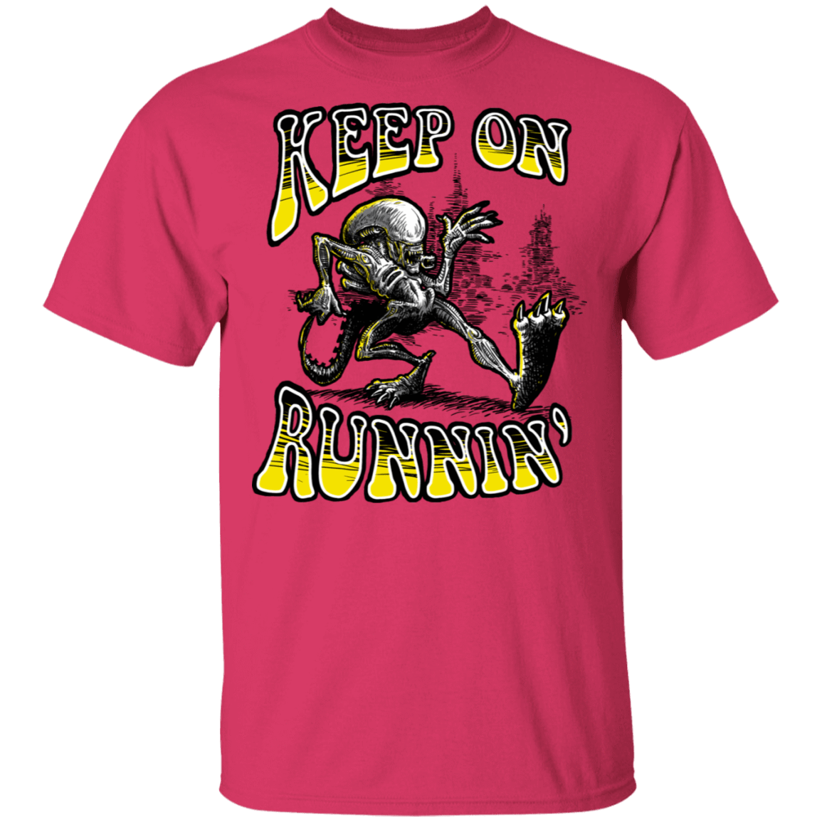 T-Shirts Heliconia / S Keep on Runnin T-Shirt