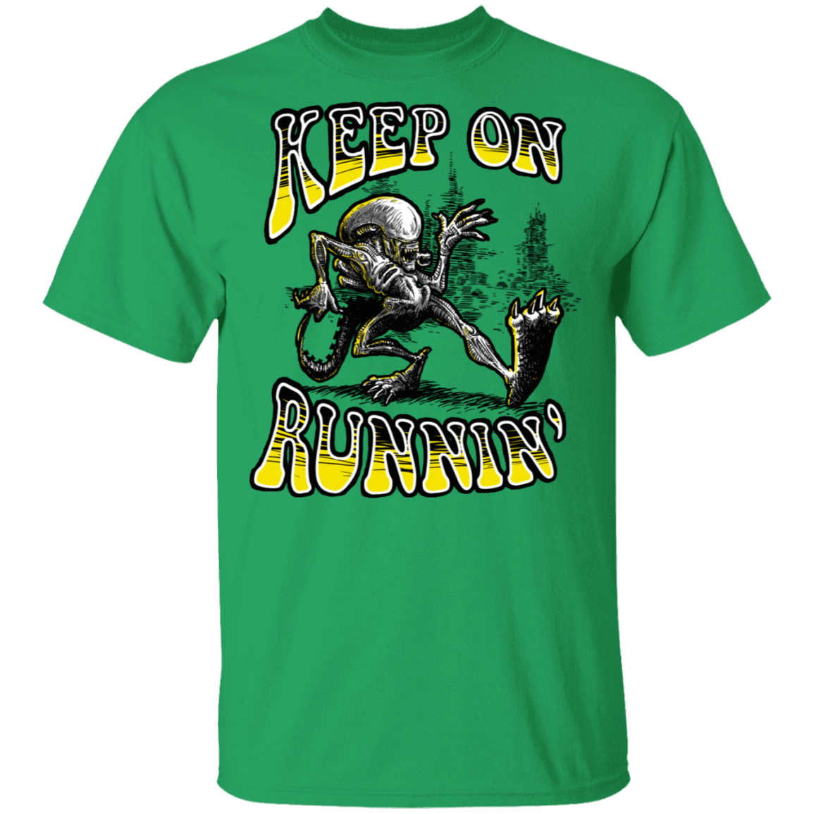 T-Shirts Irish Green / S Keep on Runnin T-Shirt