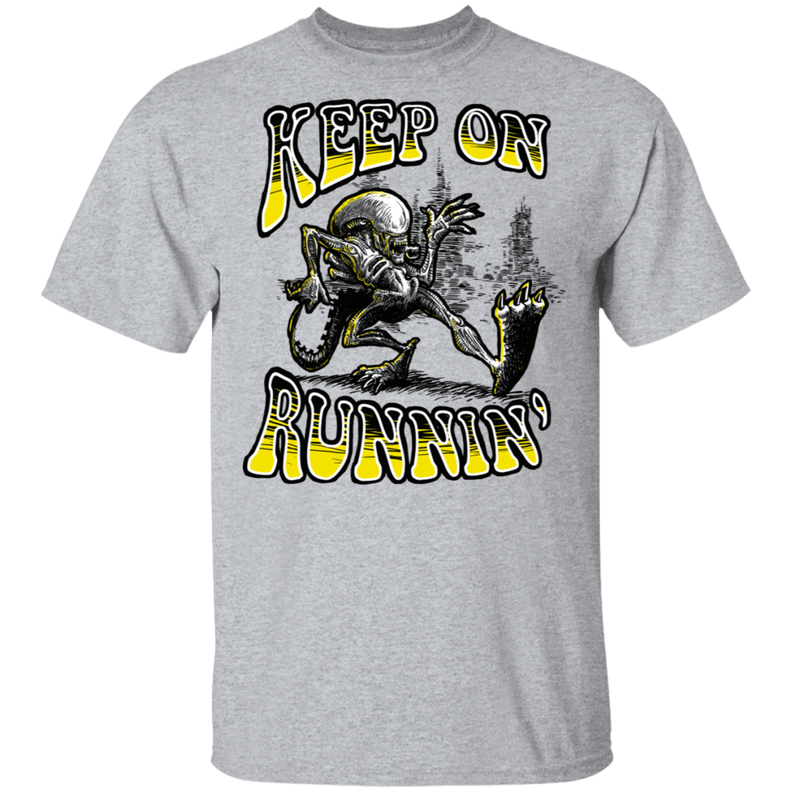 T-Shirts Sport Grey / S Keep on Runnin T-Shirt