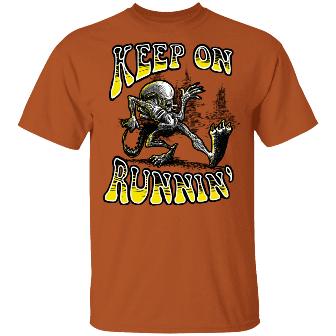 T-Shirts Texas Orange / S Keep on Runnin T-Shirt