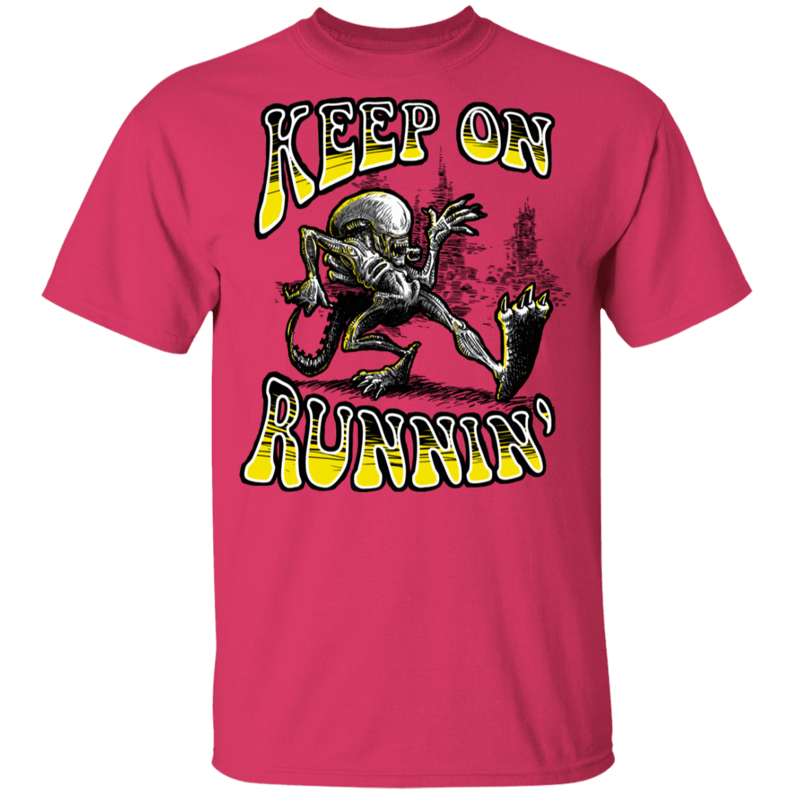 T-Shirts Heliconia / YXS Keep on Runnin Youth T-Shirt