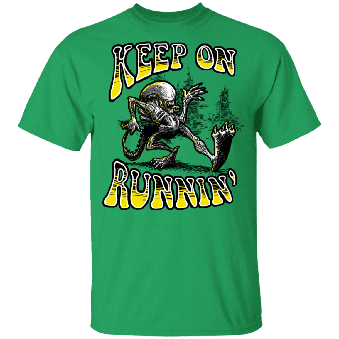 T-Shirts Irish Green / YXS Keep on Runnin Youth T-Shirt