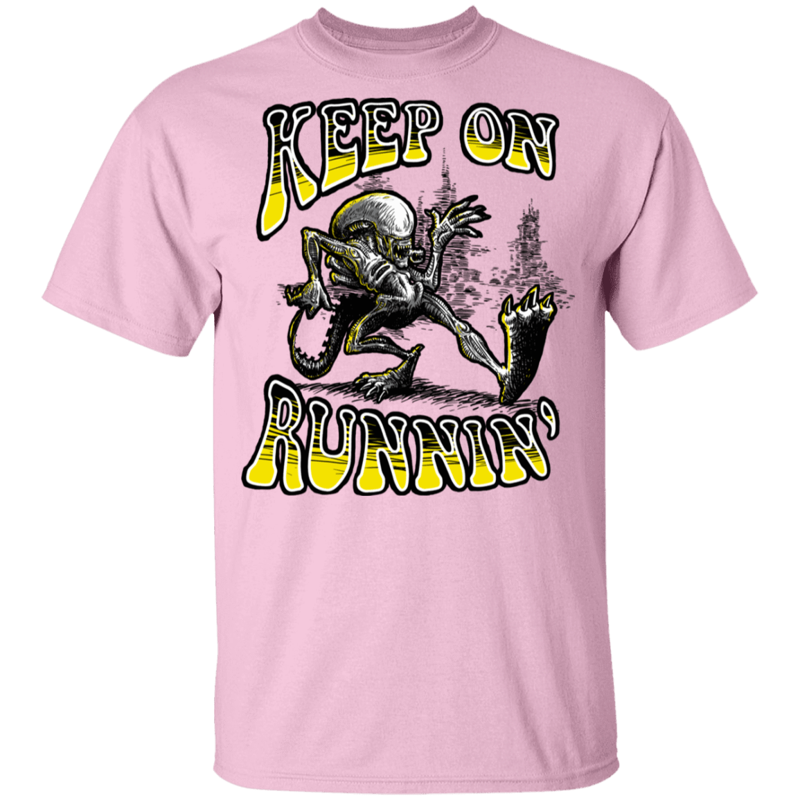 T-Shirts Light Pink / YXS Keep on Runnin Youth T-Shirt