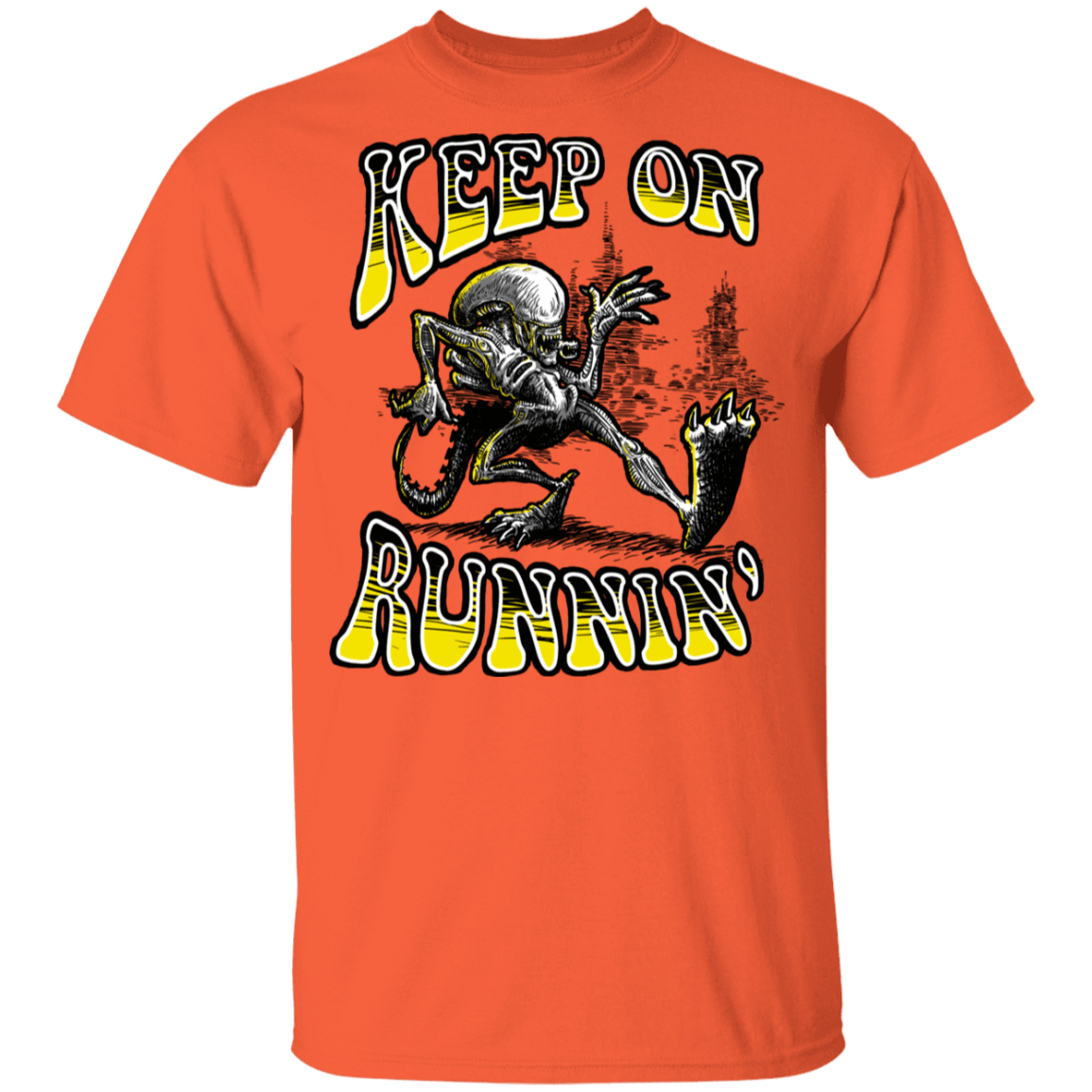 T-Shirts Orange / YXS Keep on Runnin Youth T-Shirt