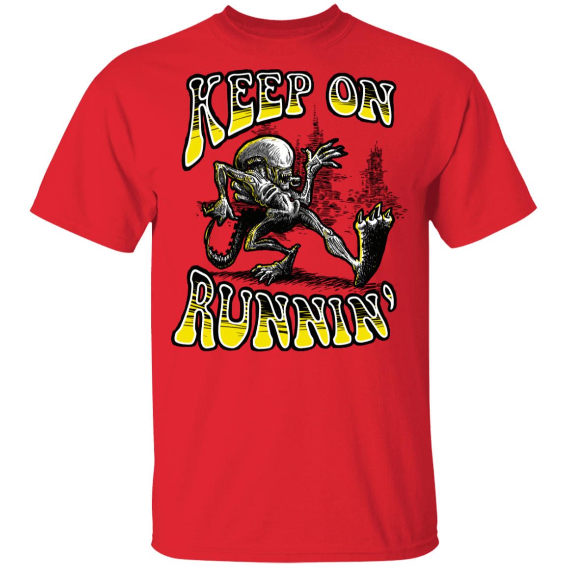 T-Shirts Red / YXS Keep on Runnin Youth T-Shirt