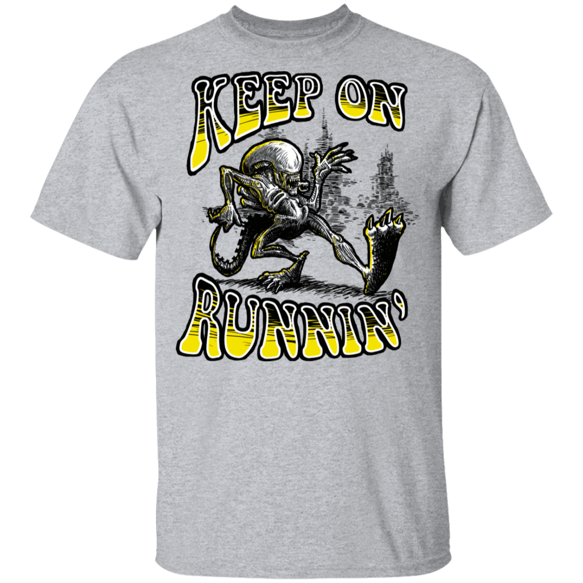 T-Shirts Sport Grey / YXS Keep on Runnin Youth T-Shirt
