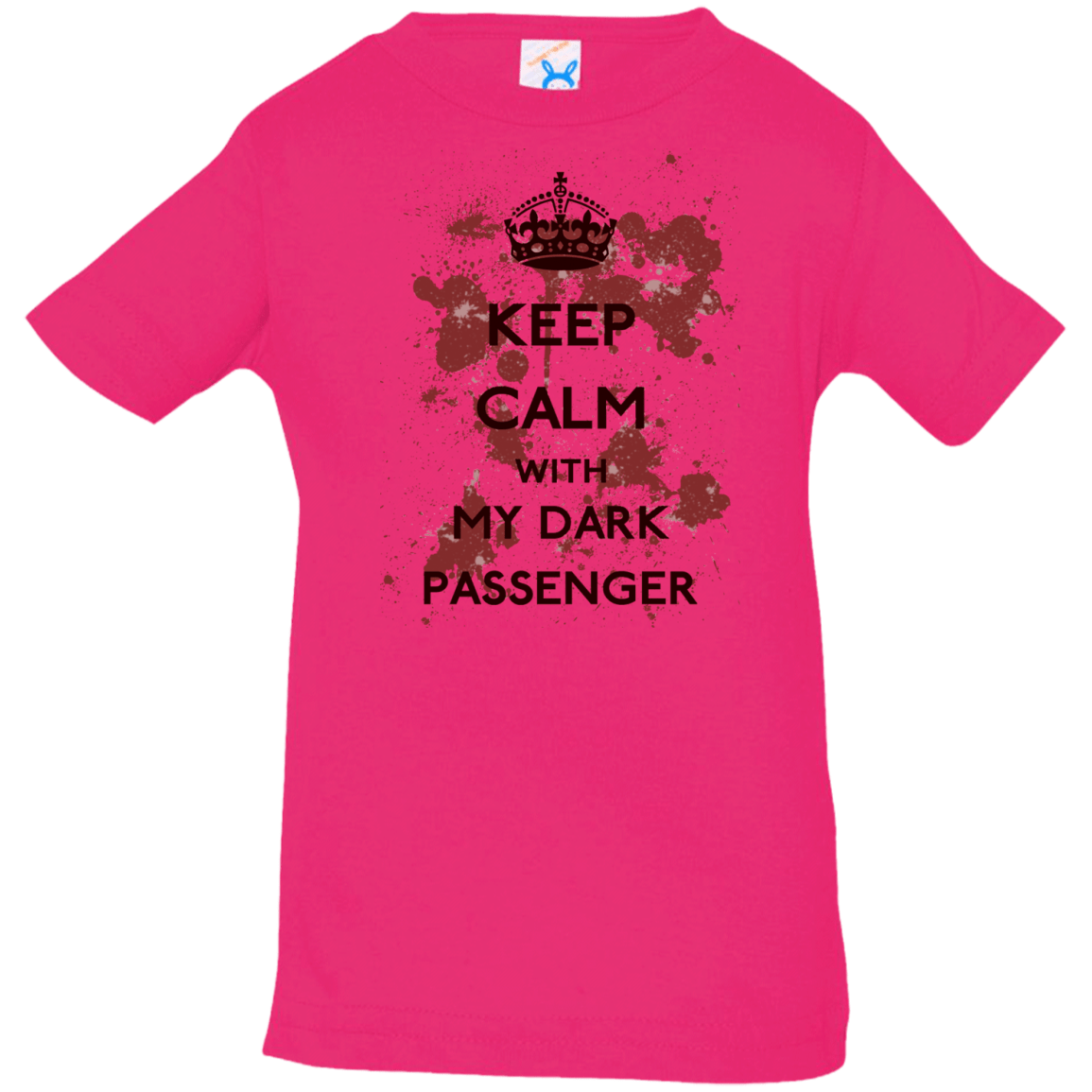 T-Shirts Hot Pink / 6 Months Keep passenger Infant Premium T-Shirt