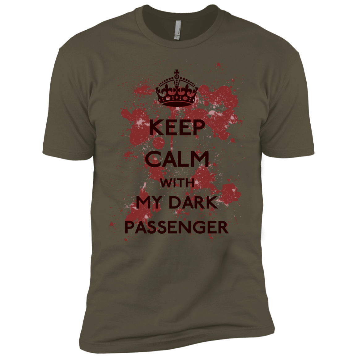 T-Shirts Military Green / X-Small Keep passenger Men's Premium T-Shirt