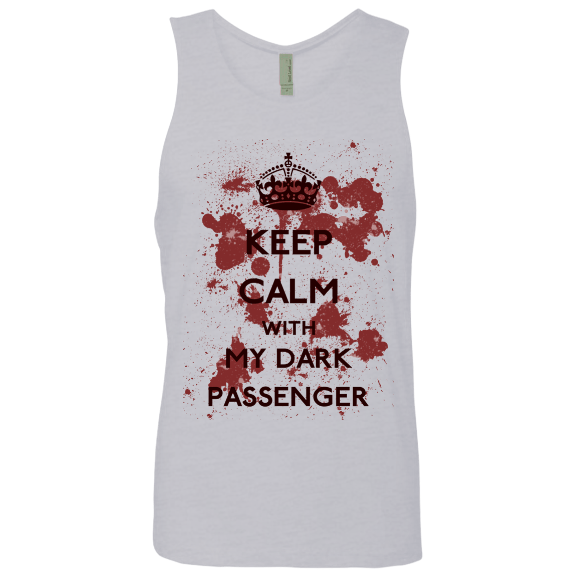 T-Shirts Heather Grey / Small Keep passenger Men's Premium Tank Top