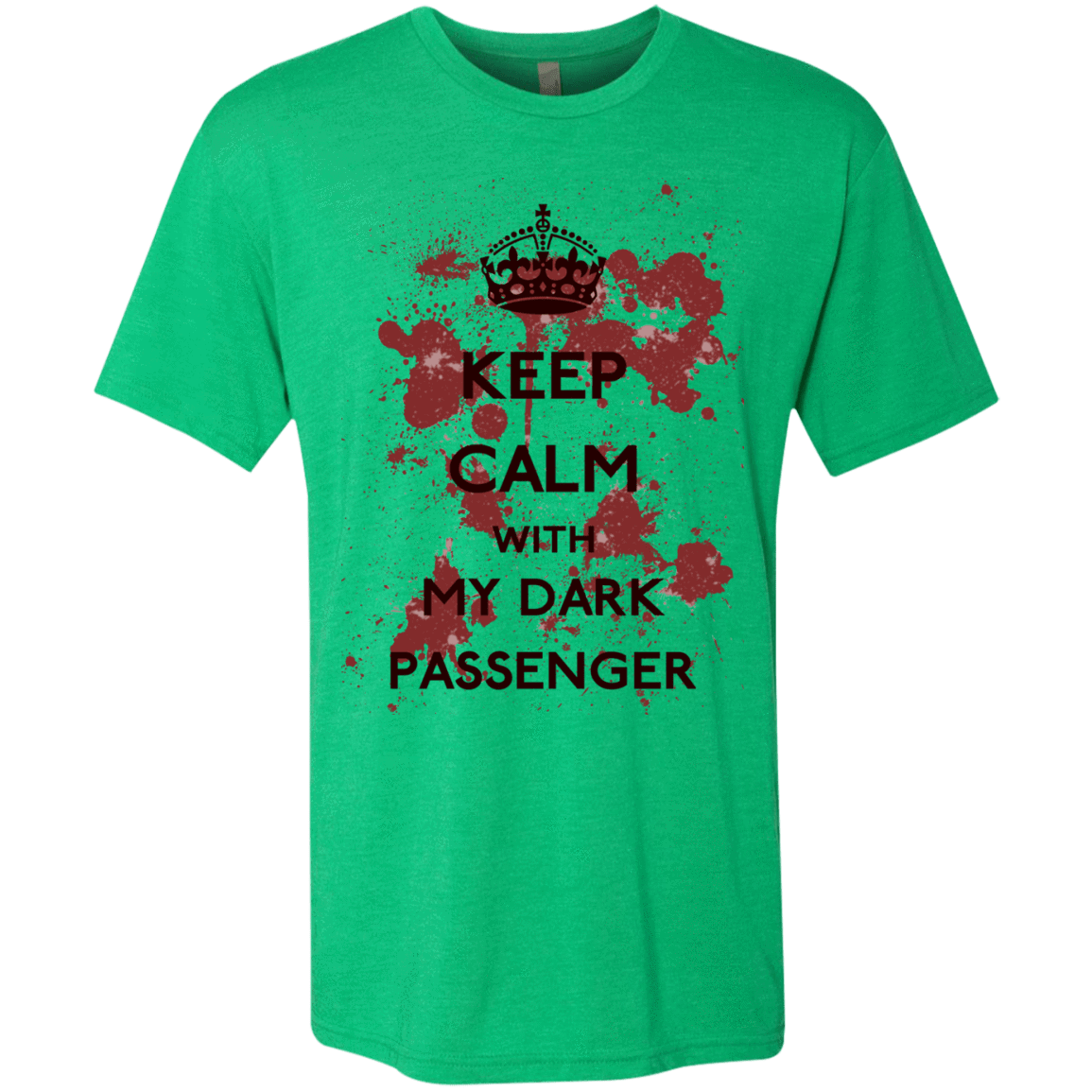 T-Shirts Envy / Small Keep passenger Men's Triblend T-Shirt