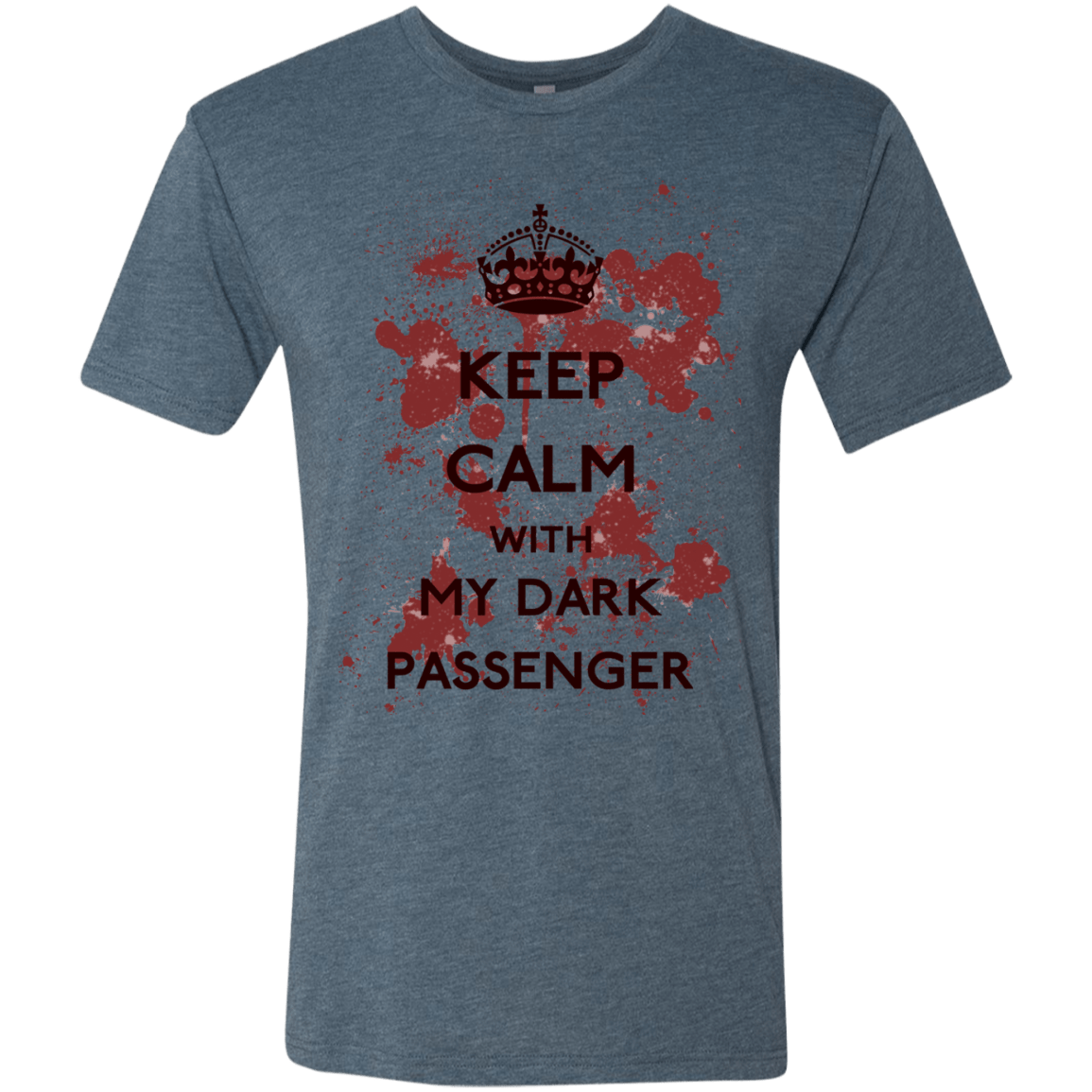 T-Shirts Indigo / Small Keep passenger Men's Triblend T-Shirt