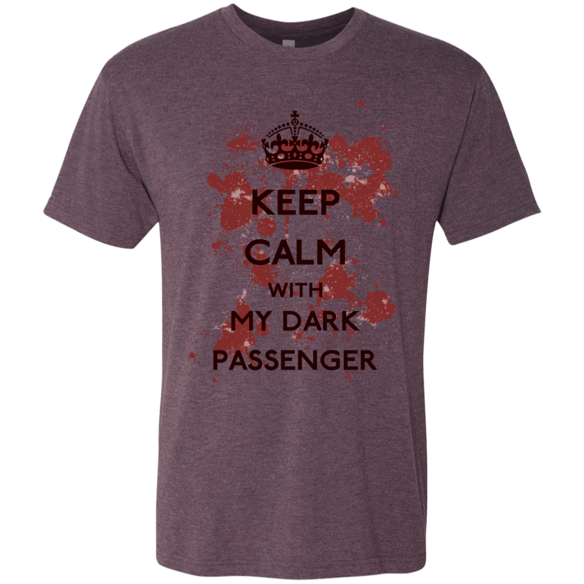 T-Shirts Vintage Purple / Small Keep passenger Men's Triblend T-Shirt