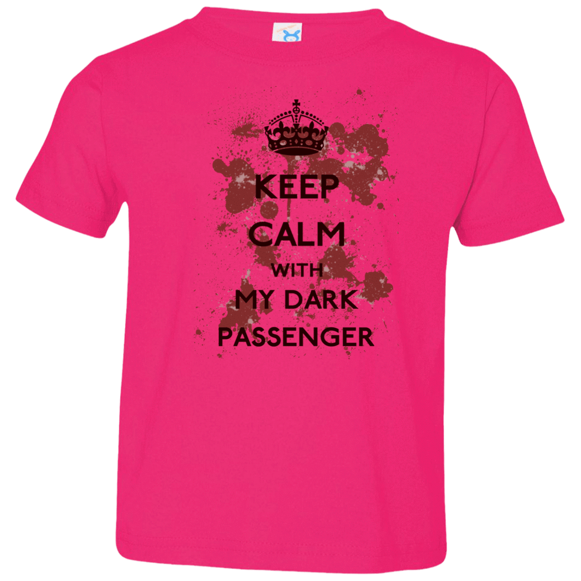 T-Shirts Hot Pink / 2T Keep passenger Toddler Premium T-Shirt