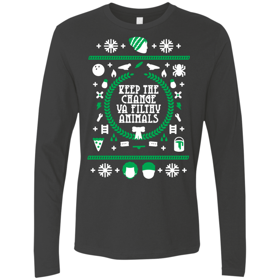 T-Shirts Heavy Metal / Small Keep The Change Men's Premium Long Sleeve