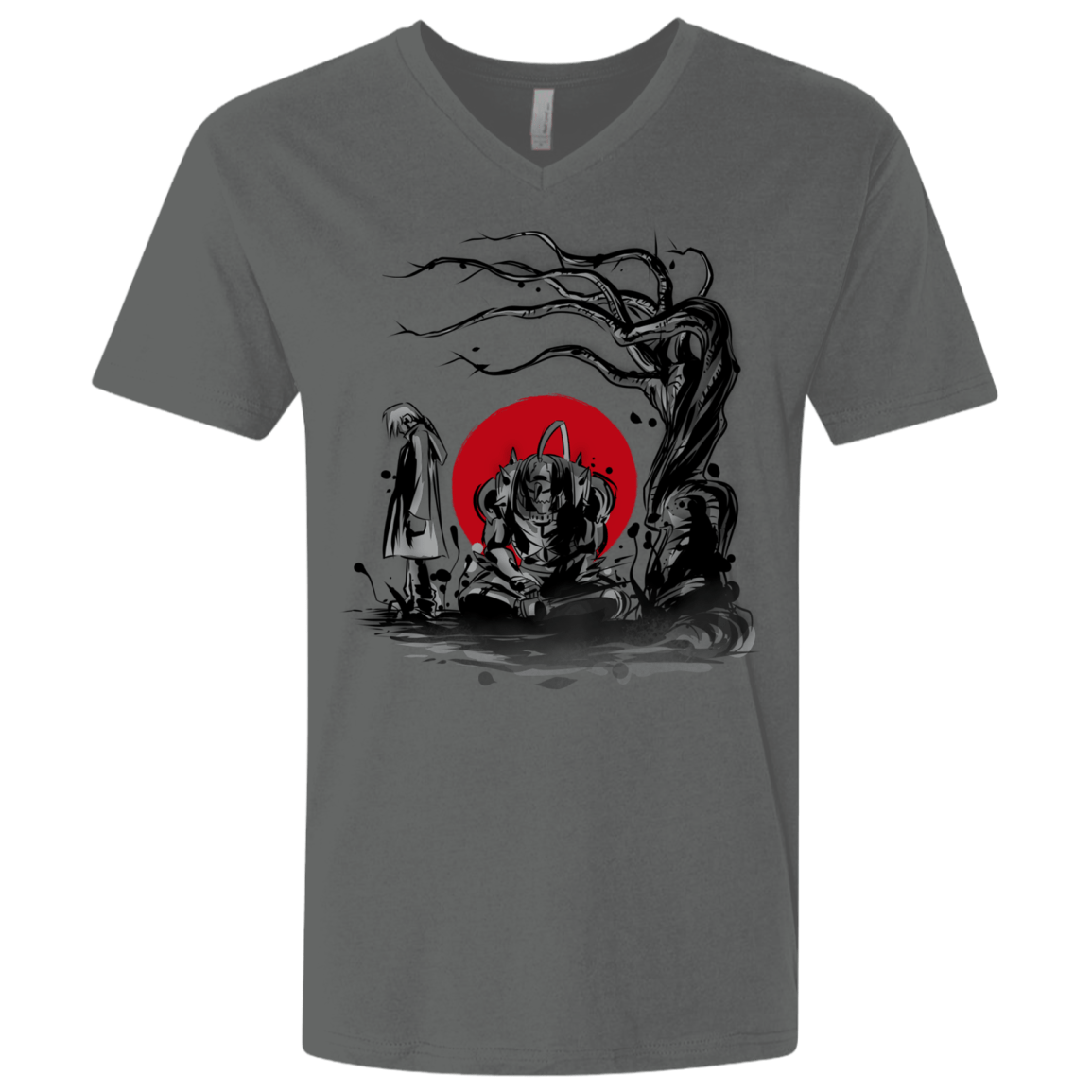 T-Shirts Heavy Metal / X-Small Keeping A Promise Men's Premium V-Neck