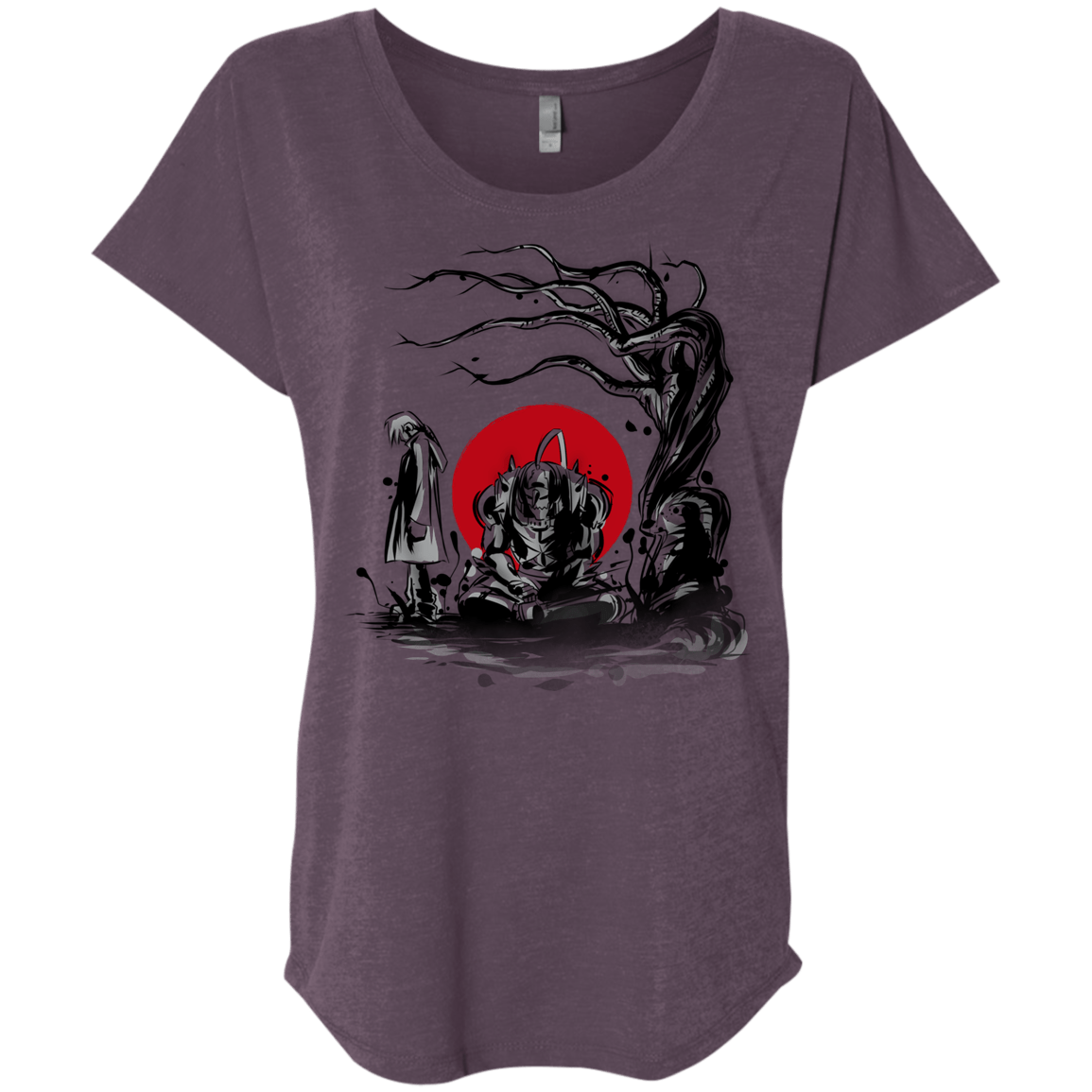 T-Shirts Vintage Purple / X-Small Keeping A Promise Triblend Dolman Sleeve