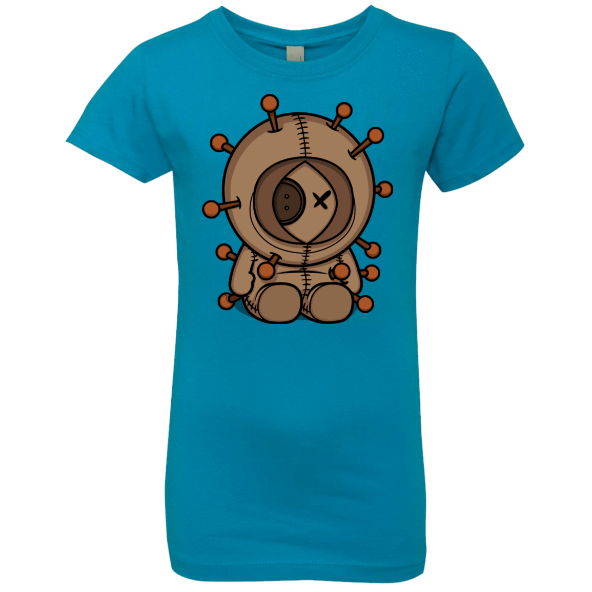 T-Shirts Turquoise / YXS Kenneedles Girls Premium T-Shirt