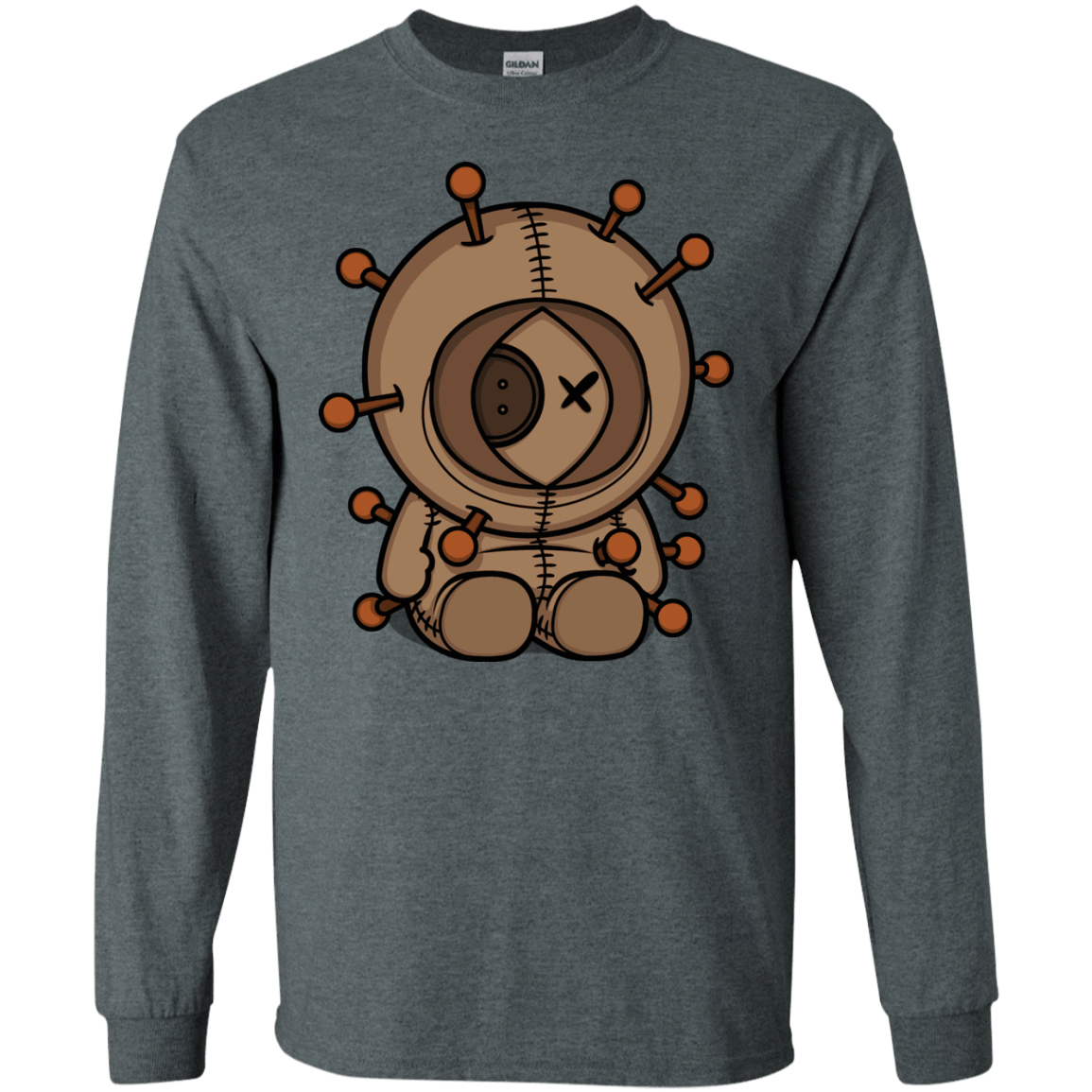 T-Shirts Dark Heather / S Kenneedles Men's Long Sleeve T-Shirt