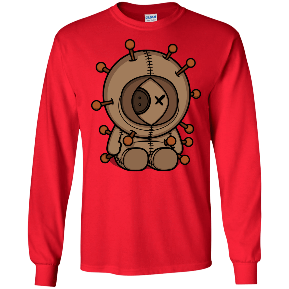 T-Shirts Red / S Kenneedles Men's Long Sleeve T-Shirt