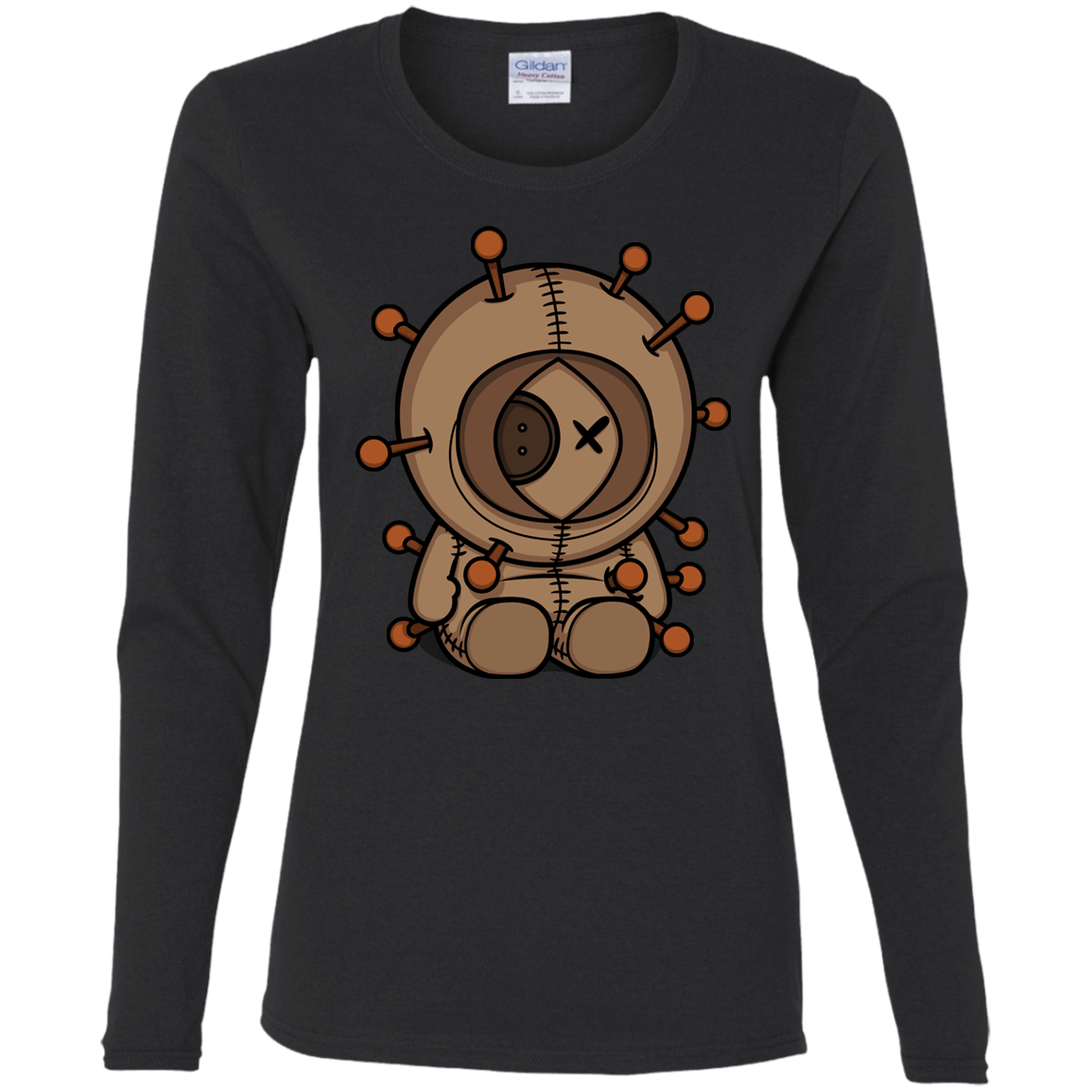T-Shirts Black / S Kenneedles Women's Long Sleeve T-Shirt