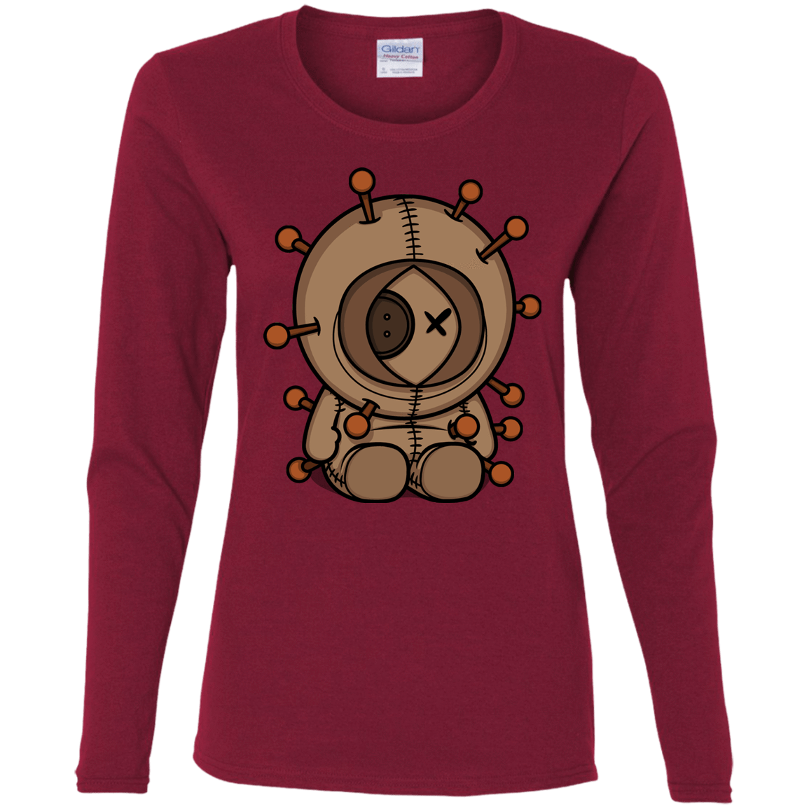 T-Shirts Cardinal / S Kenneedles Women's Long Sleeve T-Shirt