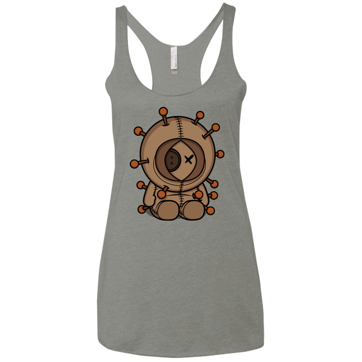 T-Shirts Venetian Grey / X-Small Kenneedles Women's Triblend Racerback Tank