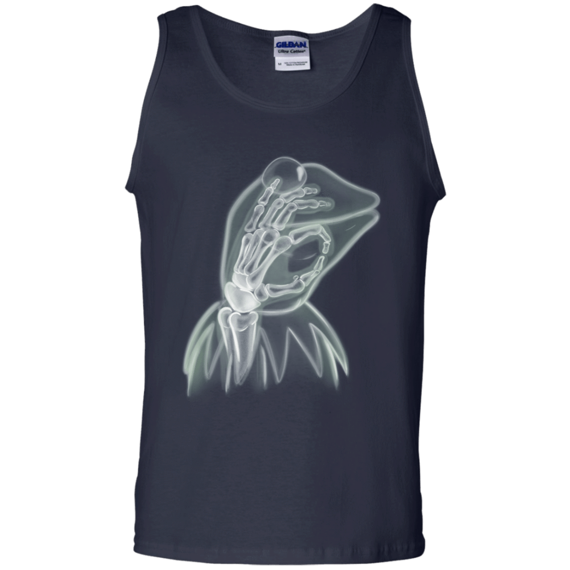 T-Shirts Navy / S Kermit the Troll Men's Tank Top