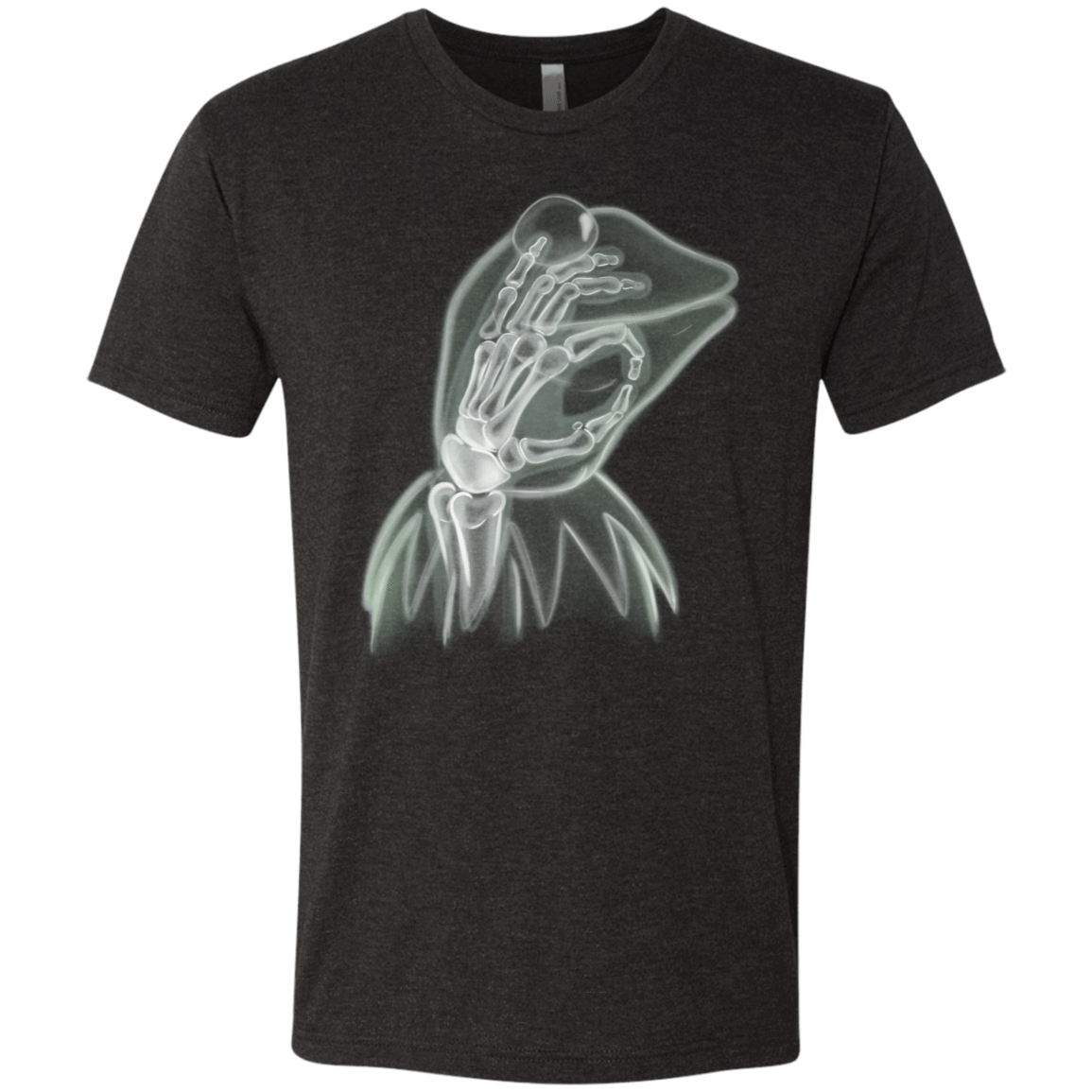 T-Shirts Vintage Black / S Kermit the Troll Men's Triblend T-Shirt