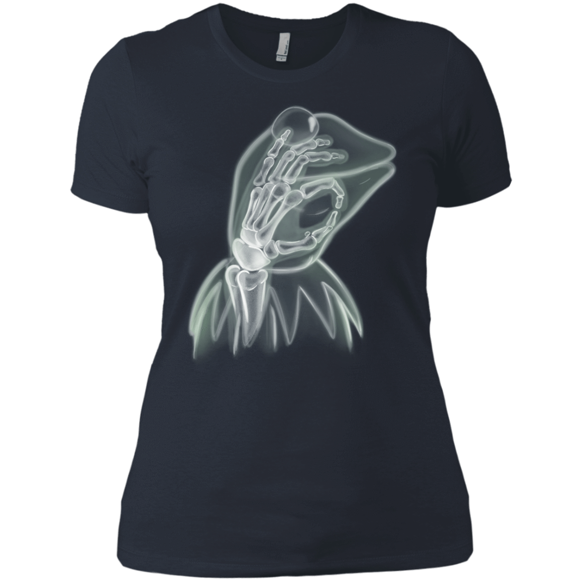 T-Shirts Indigo / X-Small Kermit the Troll Women's Premium T-Shirt