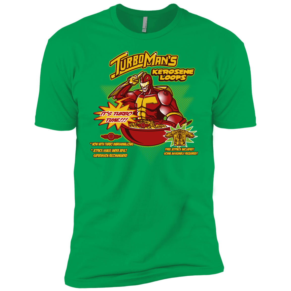 T-Shirts Kelly Green / YXS Kerosene Loops Boys Premium T-Shirt