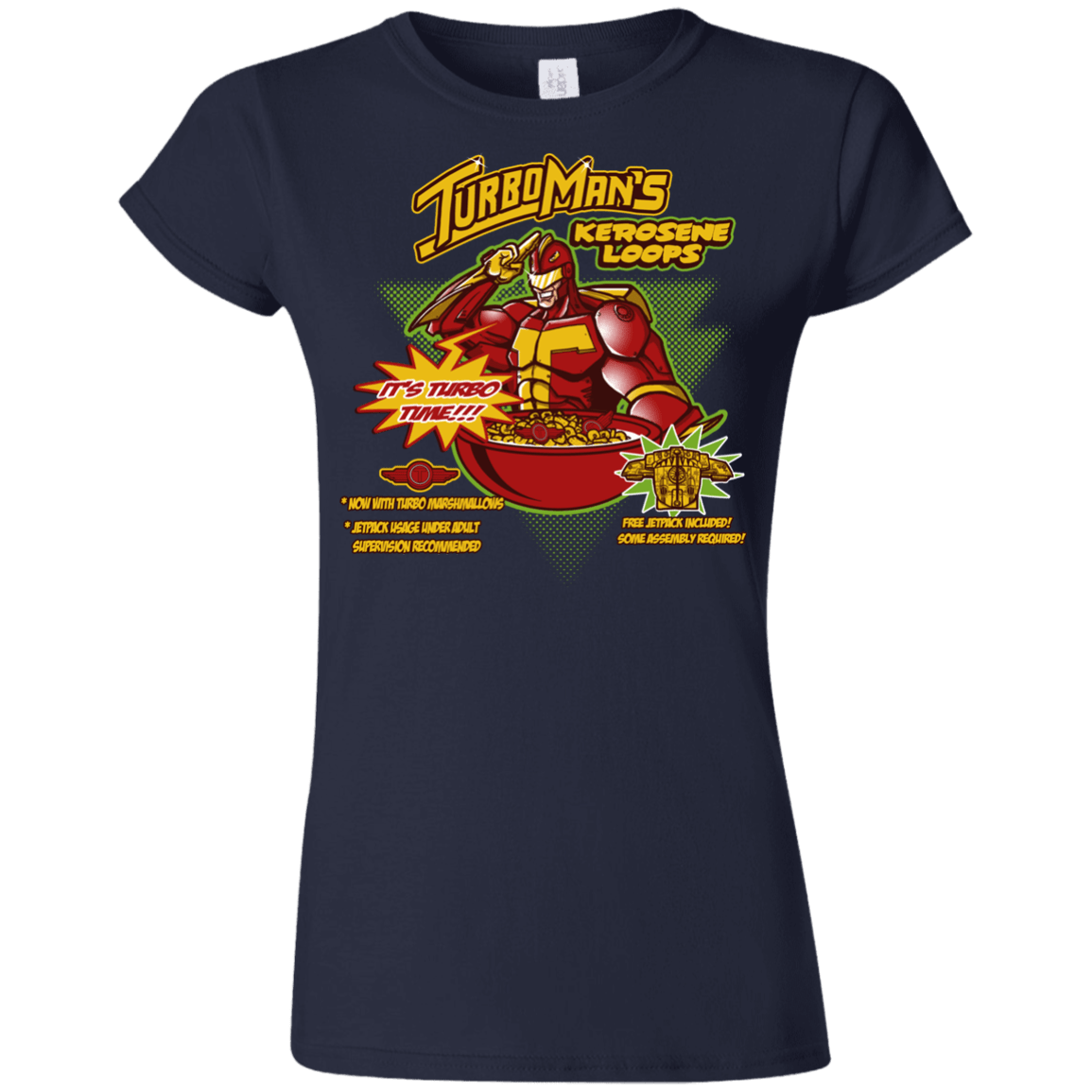 T-Shirts Navy / S Kerosene Loops Junior Slimmer-Fit T-Shirt